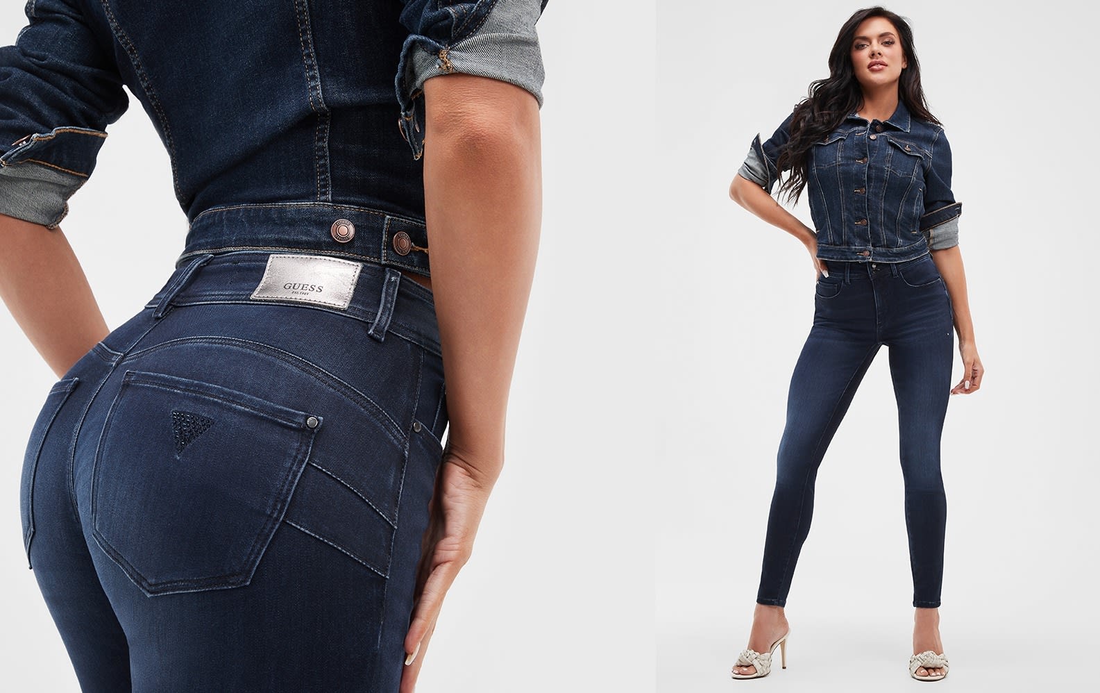 Guess ladies jeans top